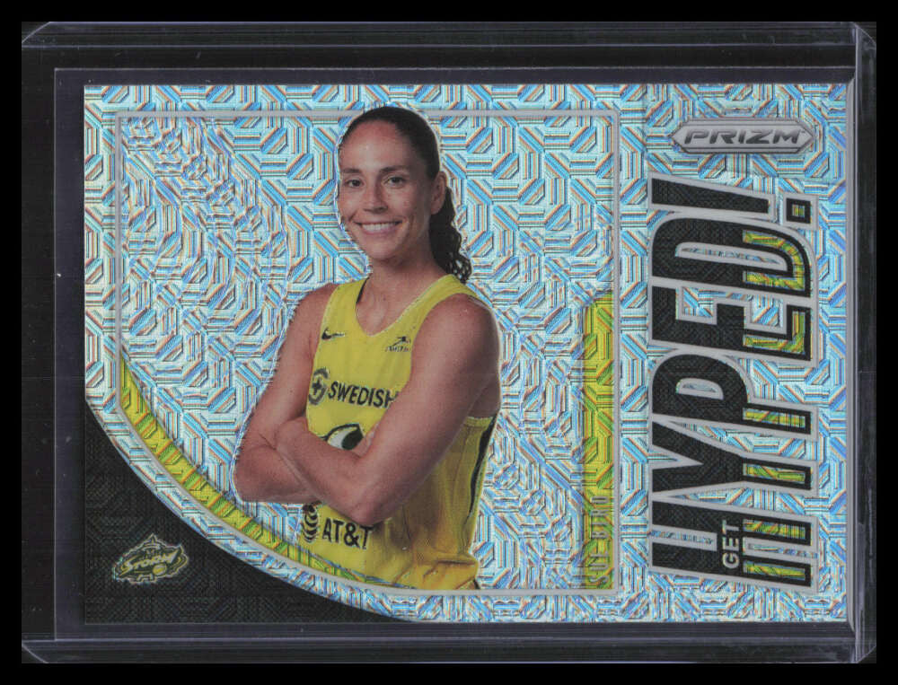 2020 Panini Prizm WNBA Get Hyped Prizms Mojo 5 Sue Bird 15/25