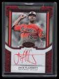 2024 Topps Tier One Talent Autographs Red Foil t1tajf Jack Flaherty Auto 23/25