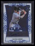 2021 Leaf Trinity Clear Autograph Platinum cacc1 Colton Cowser Rookie Auto 38/99