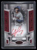 2024 Topps Tier One Break Out Autographs Red Foil Francisco Alvarez Auto 8/15