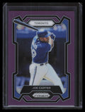 2024 Panini Prizm Prizms Purple Refractor 35 Joe Carter 9/99