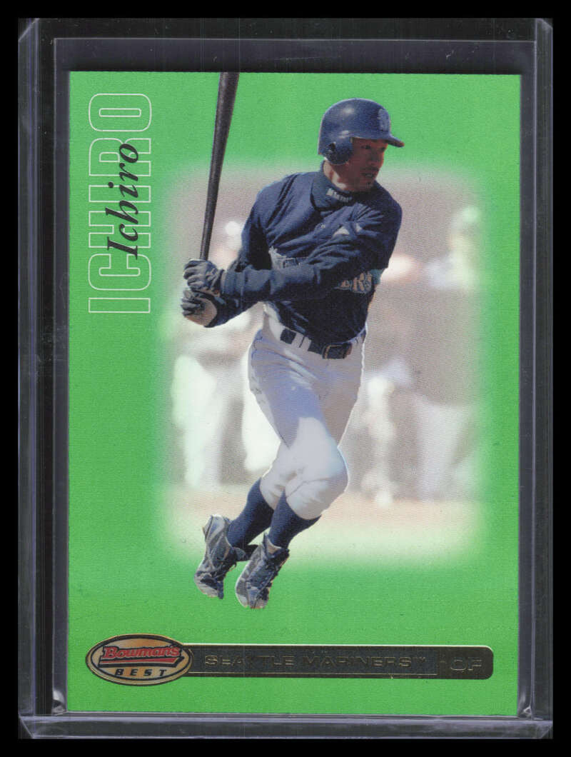 2007 Bowman's Best Green 4 Ichiro Suzuki 127/249