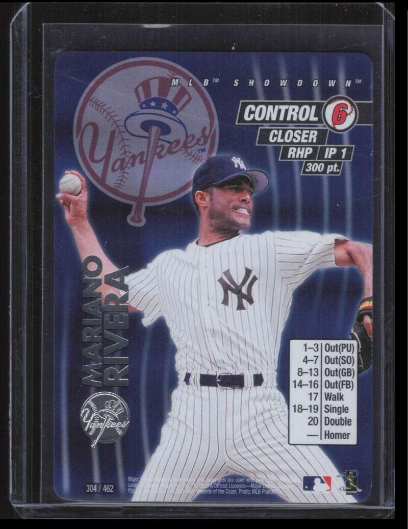 2001 MLB Showdown Unlimited 304 Mariano Rivera FOIL