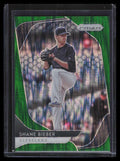 2020 Panini Prizm Prizms Forrest Green Flash Refractor 36 Shane Bieber 1/5