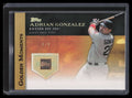 2012 Topps Golden Moments 24k Gold Embedded gm5 Adrian Gonzalez 1/1