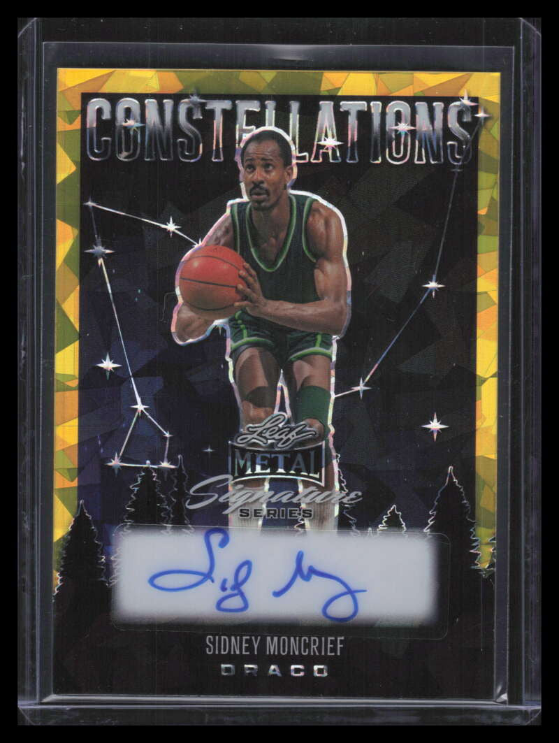 2024 Leaf Metal Signature Series Constellations Crystal Sidney Moncrief Auto 1/1