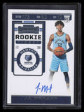 2019-20 Panini Contenders 118 Ja Morant Rookie Auto