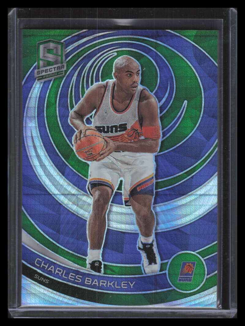 2022-23 Panini Spectra Asia Green 25 Charles Barkley