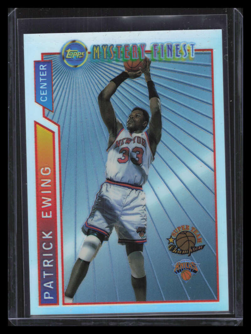 1996-97 Topps Super Team NBA Finals m17 Patrick Ewing