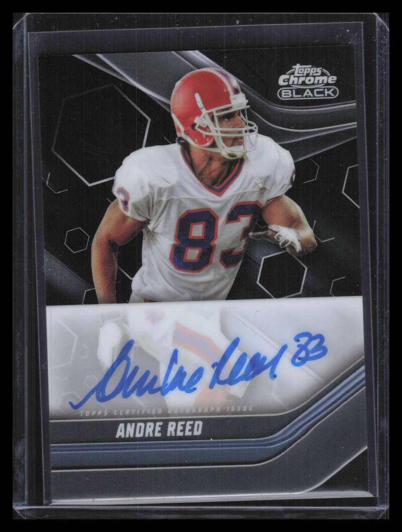 2023 Topps Composite Chrome Black Autographs TCBAARE Andre Reed Auto