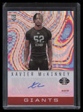 2020 Panini Illusions Rookie Signs Orange 30 Xavier McKinney Rookie Auto