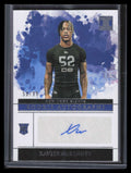 2020 Panini Impeccable Rookie Autographs 155 Xavier McKinney Rookie Auto 50/99