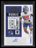 2020 Panini Contenders 168b Xavier McKinney Rookie Auto Variation SP