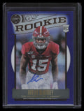 2020 Panini Legacy Premium Penmanship Sapphire 190 Xavier McKinney RC Auto 24/35