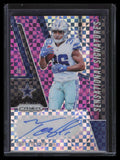 2019 Panini Prizm Sensational Signatures Purple Tony Pollard Rookie Auto 47/49