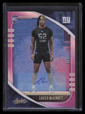 DELETE 157908 2020 Absolute Signature Spectrum Purple 198 Xavier McKinney Rookie Auto 5/5