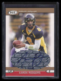 2005 SAGE HIT Autographs Gold 8 Aaron Rodgers Rookie Auto 19/250