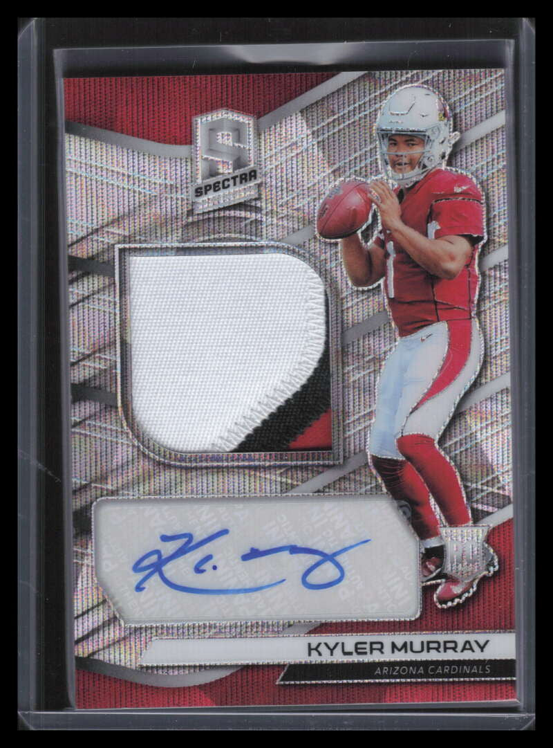 2019 Panini Spectra Wave 202 Kyler Murray Rookie Patch Auto 16/25