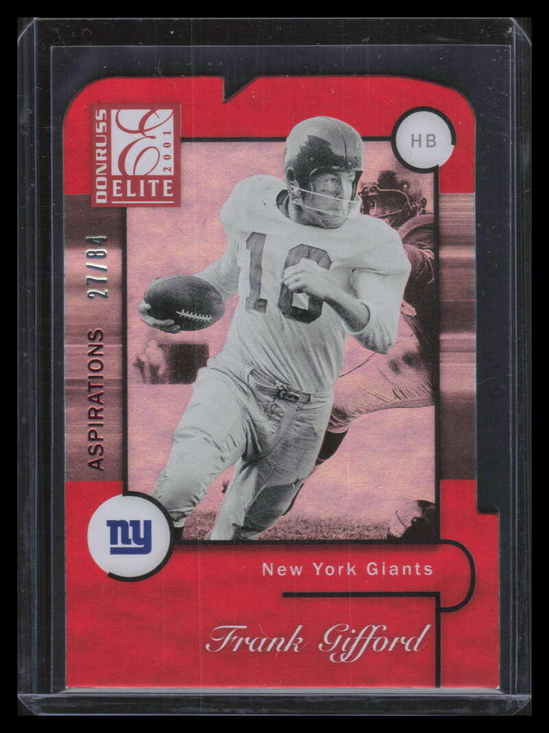 2021 Elite '01 Elite Aspirations Die Cut 46 Daniel Jones 27/84