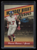 2008 Donruss Classics Monday Night Heroes Platinum 12 Plaxico Burress 5/25
