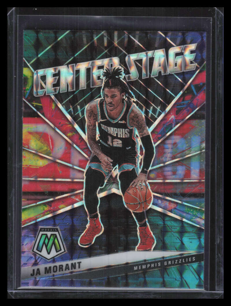 2020-21 Panini Mosaic Center Stage 18 Ja Morant