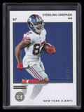 2019 Panini Encased Gold 74 Sterling Shepard 10/10