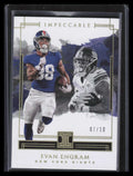 2018 Panini Impeccable Gold 48 Evan Engram 7/10