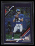 2019 Donruss Optic Purple Stars Refractor 69 Eli Manning 4/25