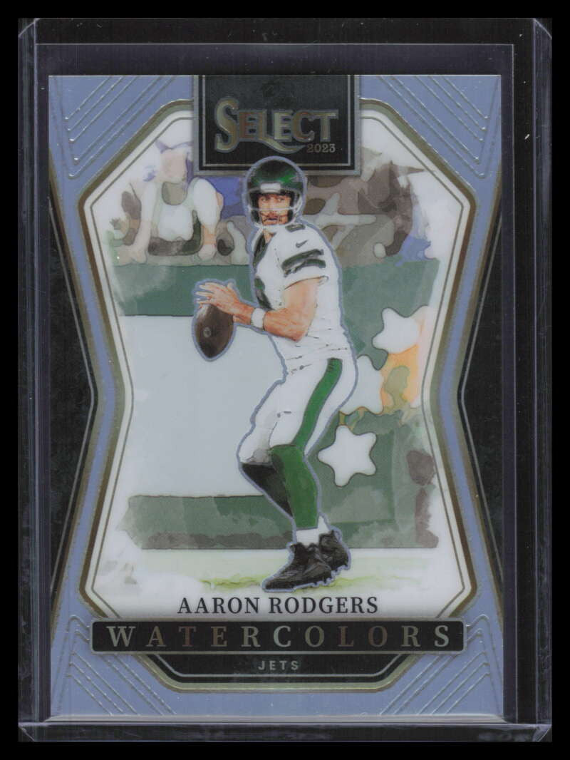 SOLD 158051 2023 Select Watercolors 21 Aaron Rodgers