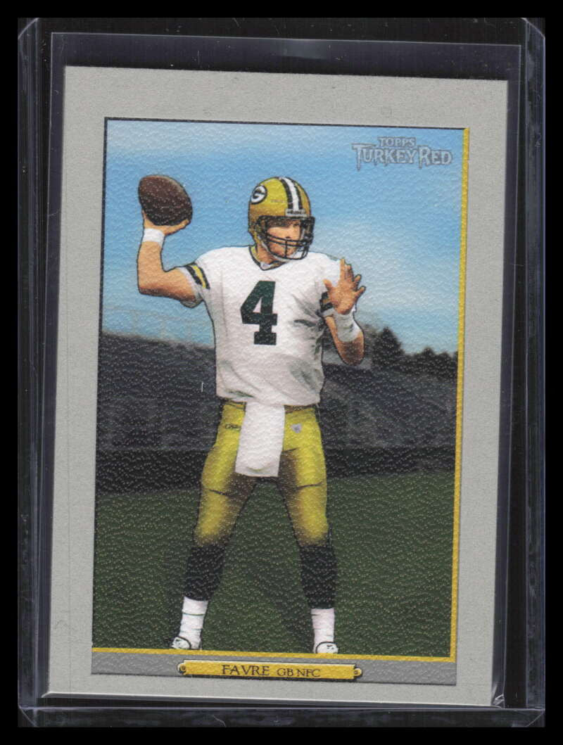 2006 Topps Turkey Red Suede 288 Brett Favre 1/1