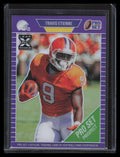 2021 Leaf Pro Set Metal Rainbow Variation Purple 88 Travis Etienne Rookie 2/5