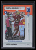 2024 Elite Extra Edition Orange 8 Keon Coleman Rookie 19/25