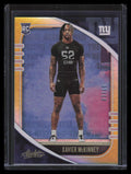 2020 Absolute Spectrum Gold 198 Xavier McKinney Rookie 2/10