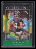 2023 Panini Origins Green 103 CJ Stroud Rookie 5/5