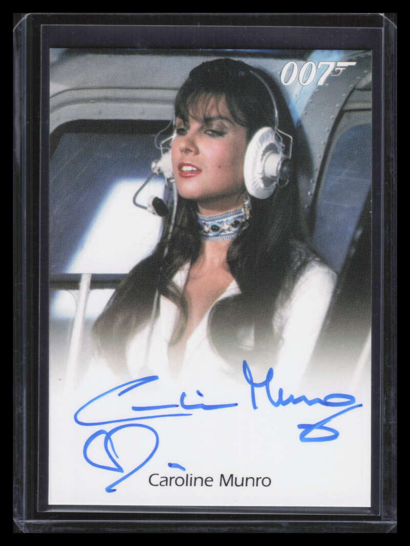 2015 Rittenhouse James Bond Full Bleed Autographs NNO Caroline Munro Auto 145764