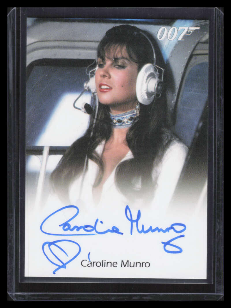 2015 Rittenhouse James Bond Full Bleed Autographs NNO Caroline Munro Auto 145765