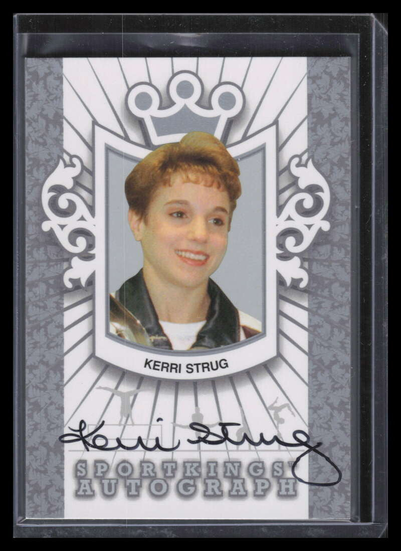 2013 Sportkings Autographs Silver akst1 Kerri Strug Auto /30