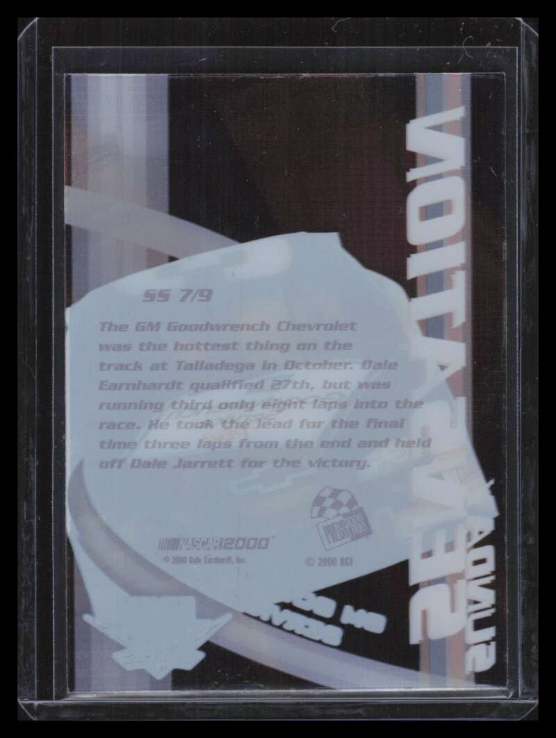 2000 Wheels High Gear Sunday Sensation oc7 Dale Earnhardt's Car