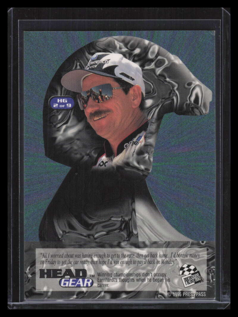 1996 VIP Head Gear hg2 Dale Earnhardt