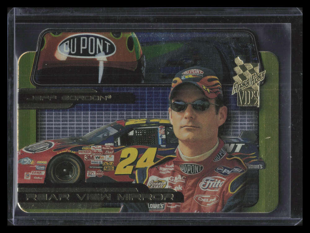 2002 VIP Rear View Mirror Die Cuts rm5 Jeff Gordon