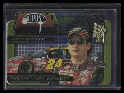 2002 VIP Rear View Mirror Die Cuts rm5 Jeff Gordon