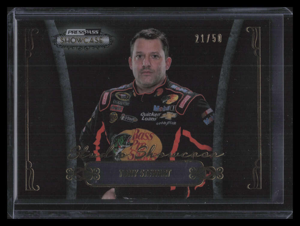 2013 Press Pass Showcase Studio Showcase Gold 12 Tony Stewart 21/50