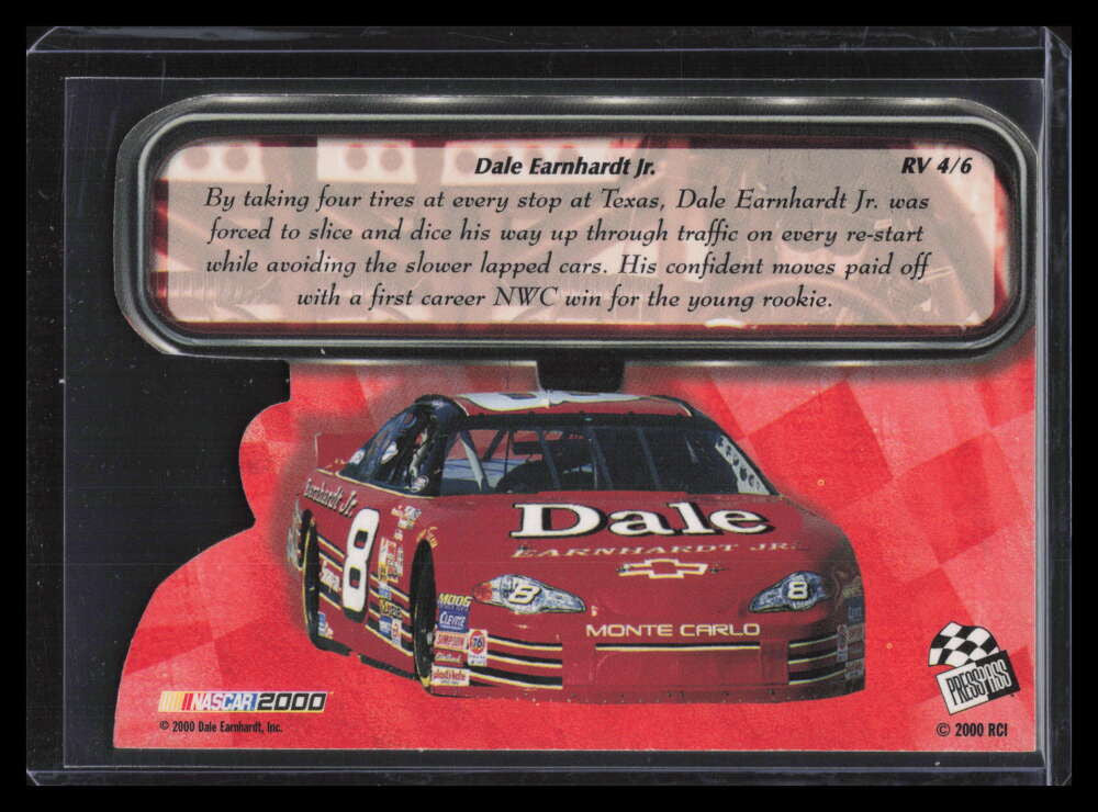 2000 VIP Rear View Mirror Explosives Laser Die Cuts rm4 Dale Earnhardt Jr 145206