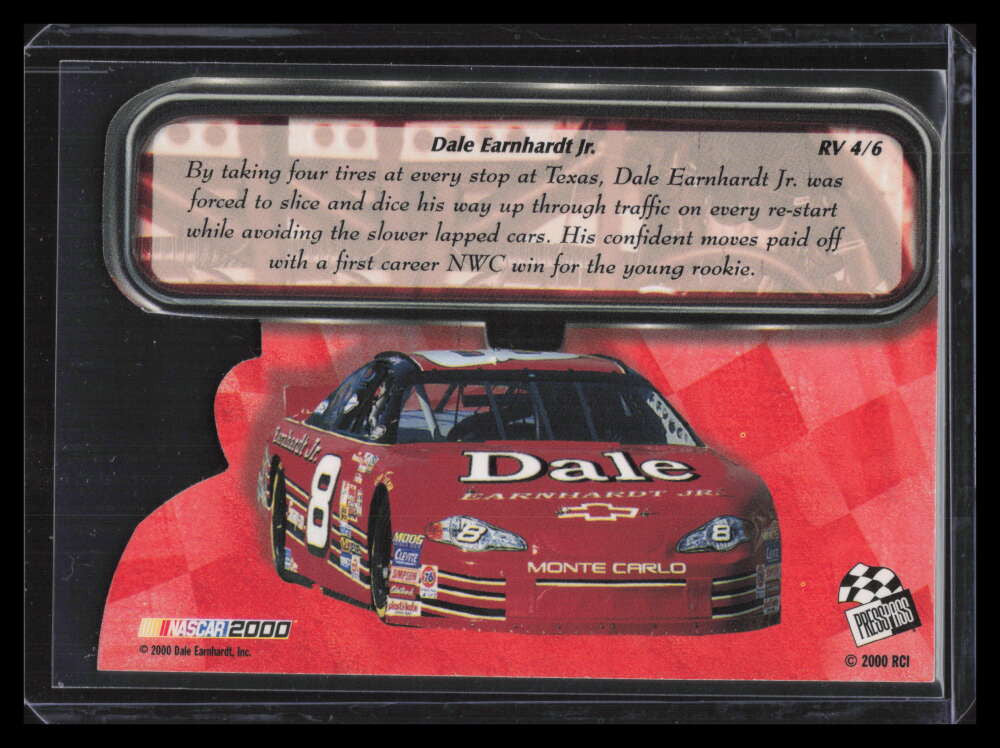 2000 VIP Rear View Mirror Explosives Laser Die Cuts rm4 Dale Earnhardt Jr 145208