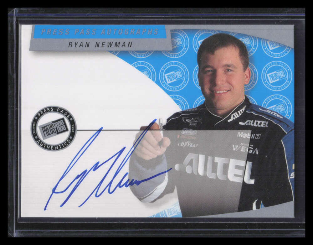 2003 Press Pass Autographs 42 Ryan Newman Auto