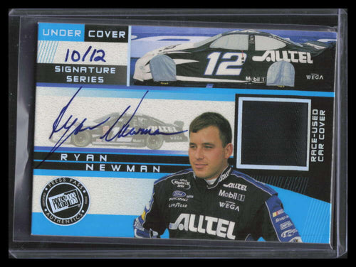 2003 Press Pass Eclipse Under Driver Autographs Ryan Newman Car Cover Auto 10/12