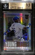 2013 Select Youngbloods Prizm Silver Refractor 7 Yasiel Puig Rookie BGS 9.5 GEM