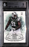 2013 Panini National Treasures Century Black 191 Sheldon Richardson RC 2/5 BGS 9