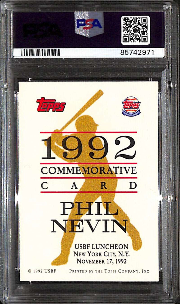 1991-94 Topps Golden Spikes 3 Phil Nevin 1993 USA 1992 PSA 9 MINT POP 3