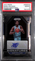 2022-23 Panini Prizm Rookie Signatures 49 Mark Williams Rookie Auto PSA 10 GEM